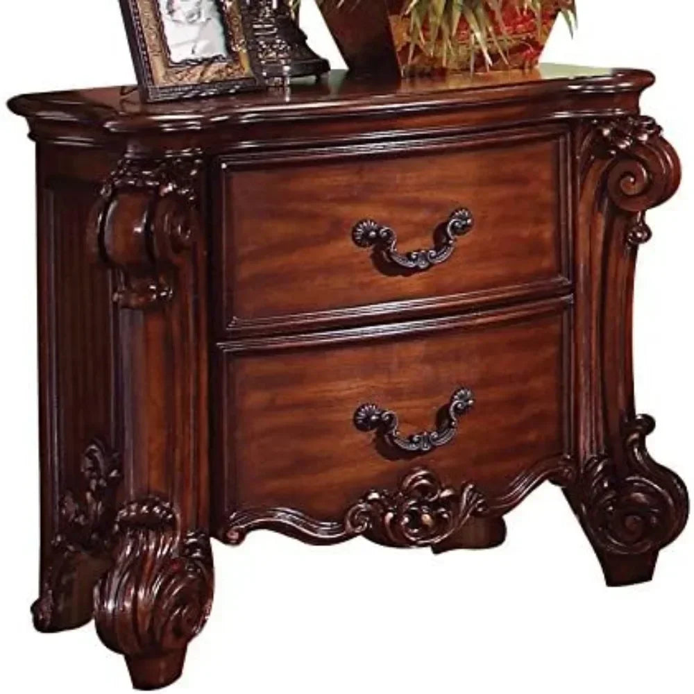 Bedroom Set With Bed Nightstand Dresser And Mirror