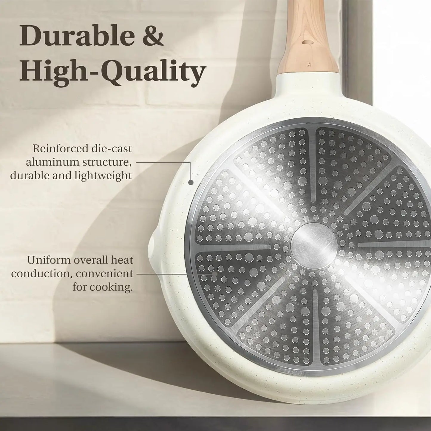 Pots And Pans Set Nonstick Induction Cookware With Removable Handle