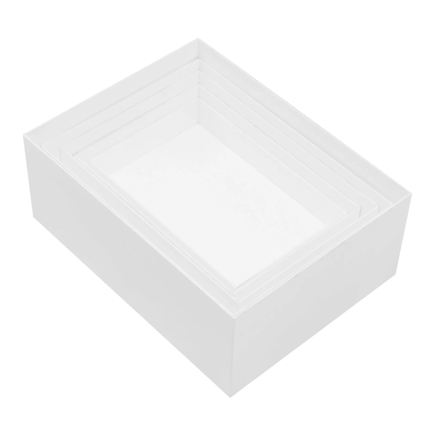 Acrylic Buffet Risers Set For Display And Table Use