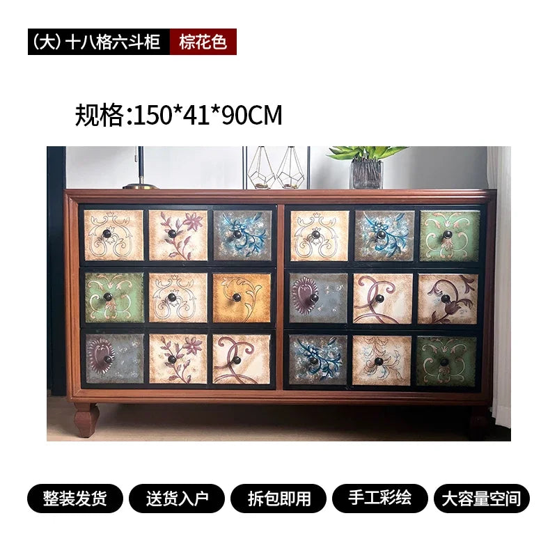 DUTRIEUX Craft Organizer Storage Cabinet For Home Organization