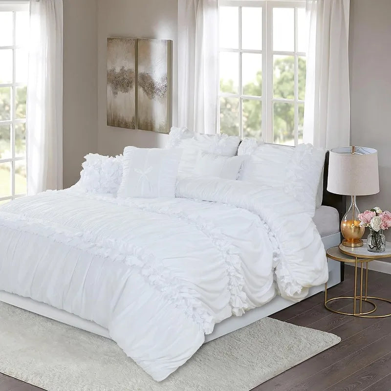 French Country Comforter Set Bed In A Bag With Down
