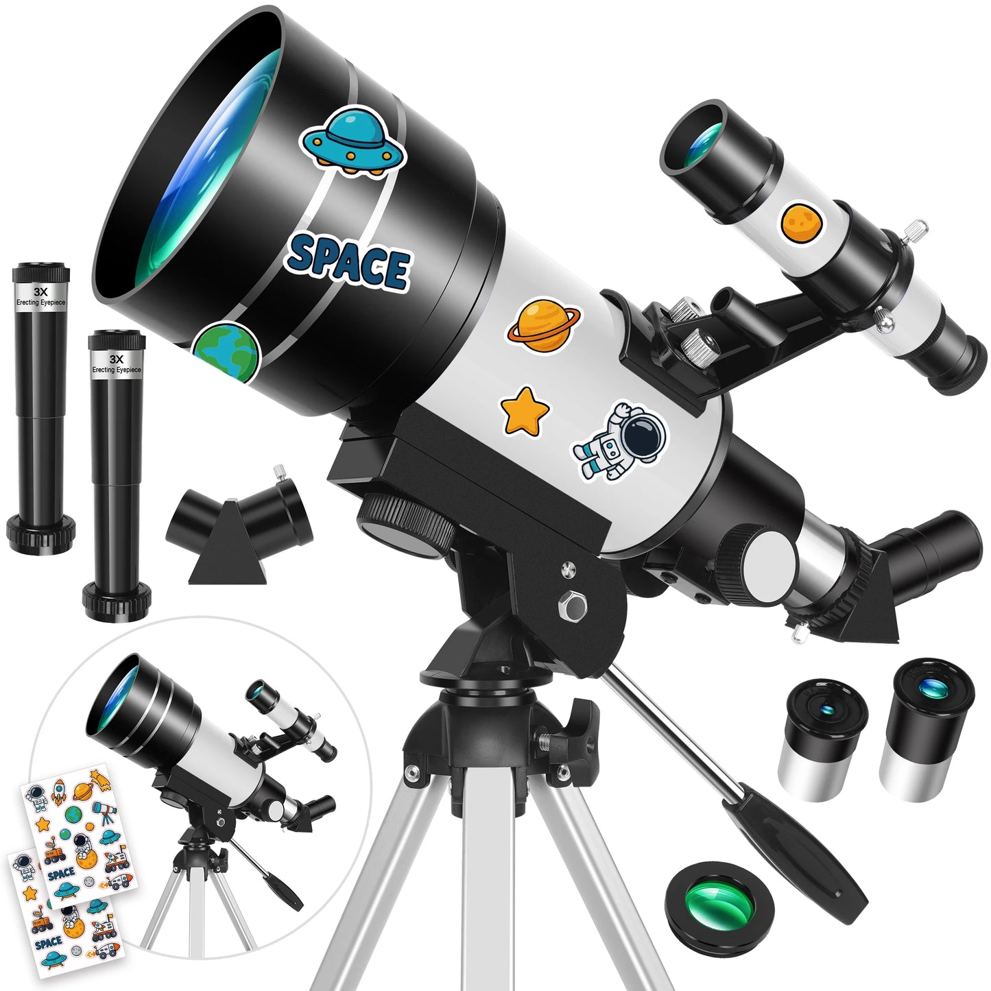Astronomical Monocular Telescope For Beginners Outdoor Observation Gift