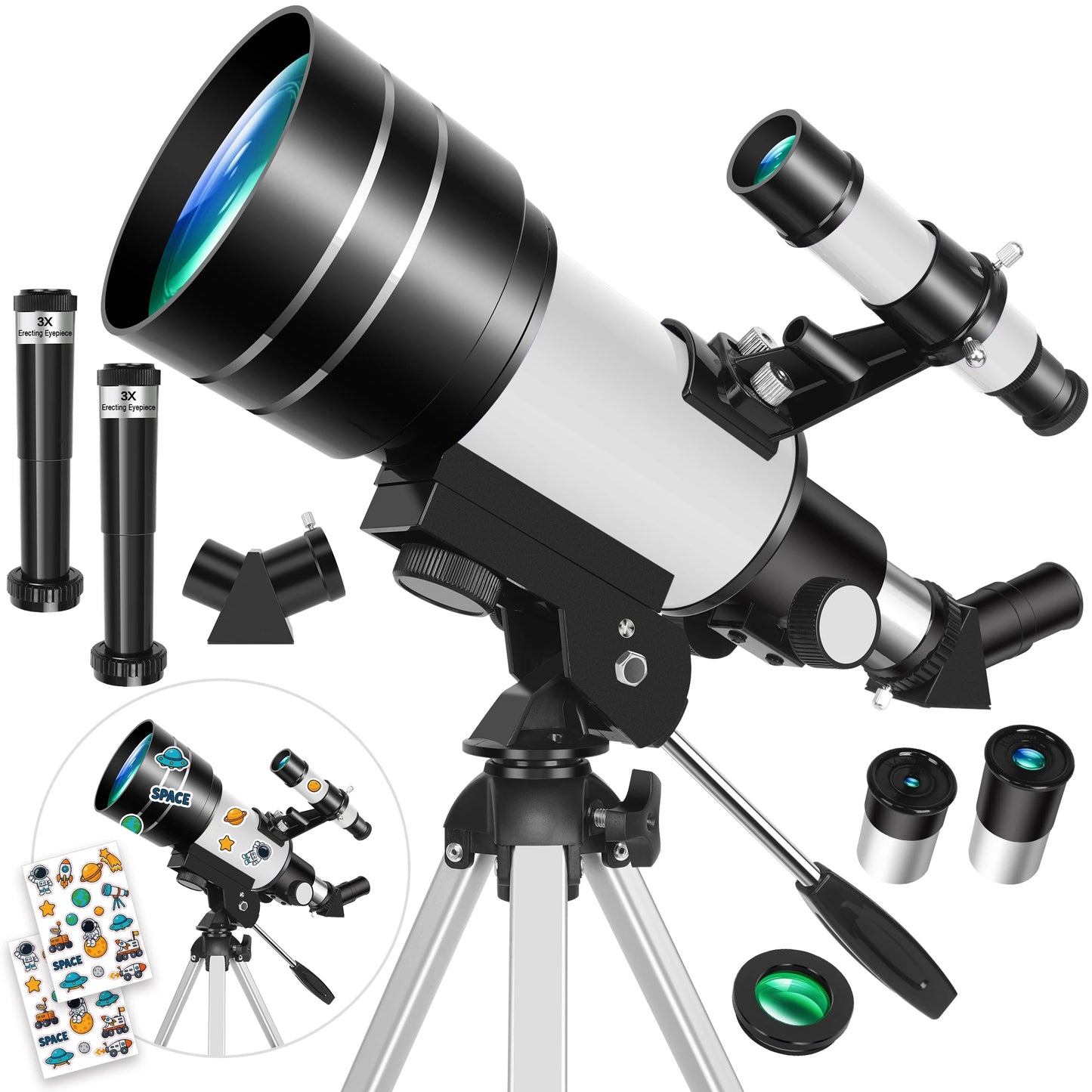 Astronomical Monocular Telescope For Beginners Outdoor Observation Gift