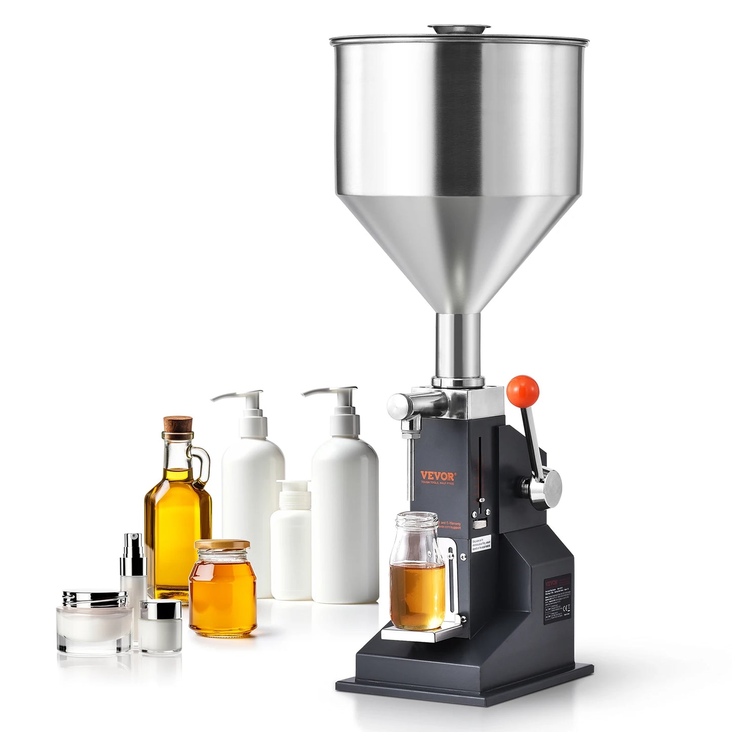 VEVOR Manual Liquid Filling Machine With Hopper For Bottles
