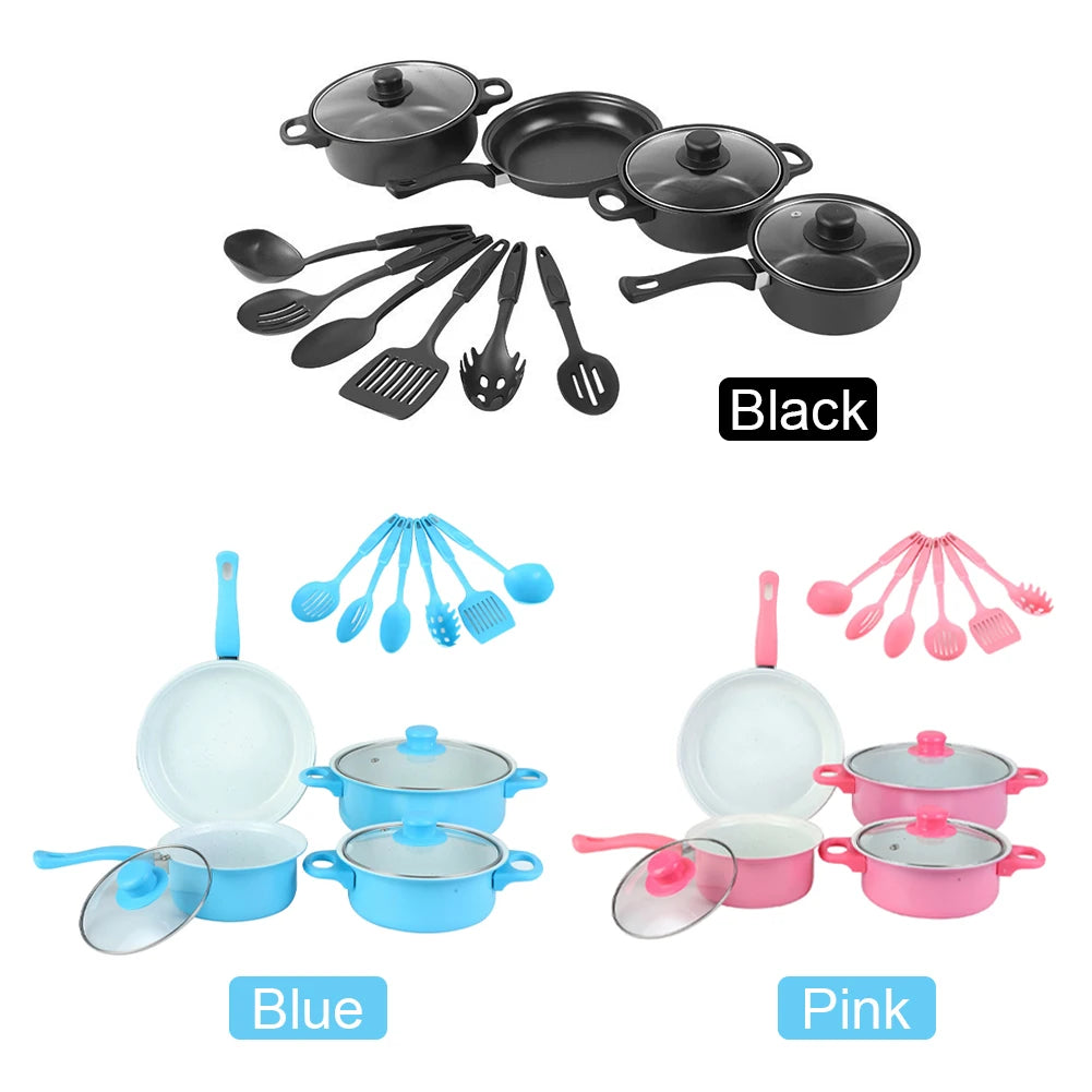 APWIKOGER 12-Piece Maifan Stone Nonstick Frying Pan Set With Lid
