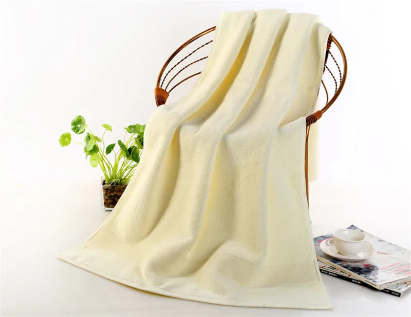 Pure Egyptian Cotton Bath Towel Thick Hotel Quality
