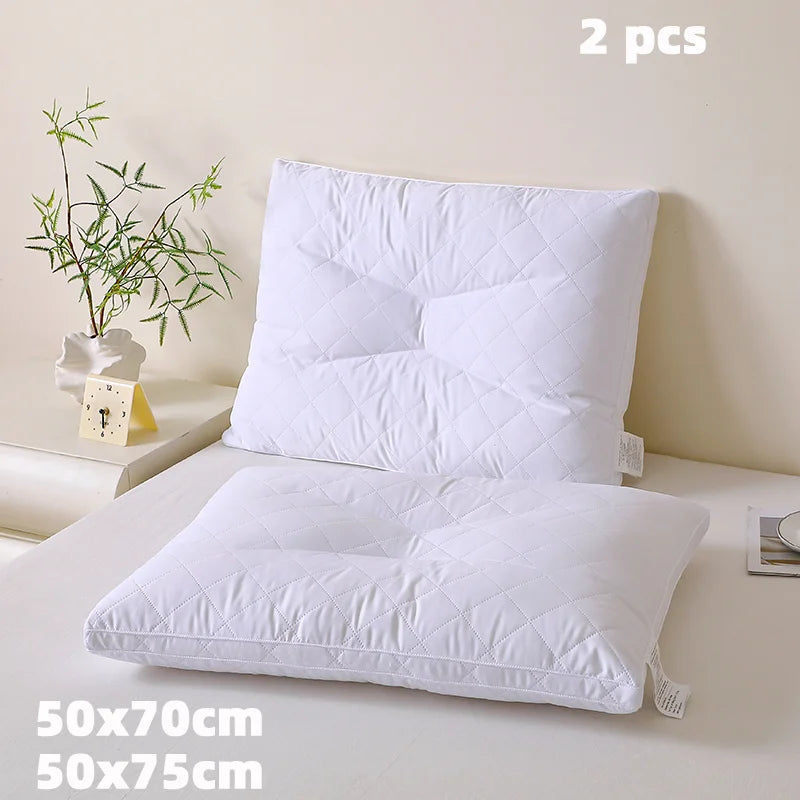 easYum Ergonomic Pillow Set Of Two For Comfortable Support