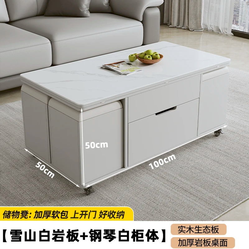 Modern Lift Top Coffee Table With Storage Premium By XMSJ