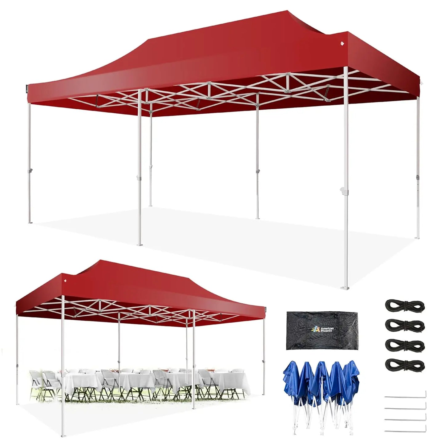 Canopy Tent Pop Up Portable Heavy Duty Outdoor Market Shelter