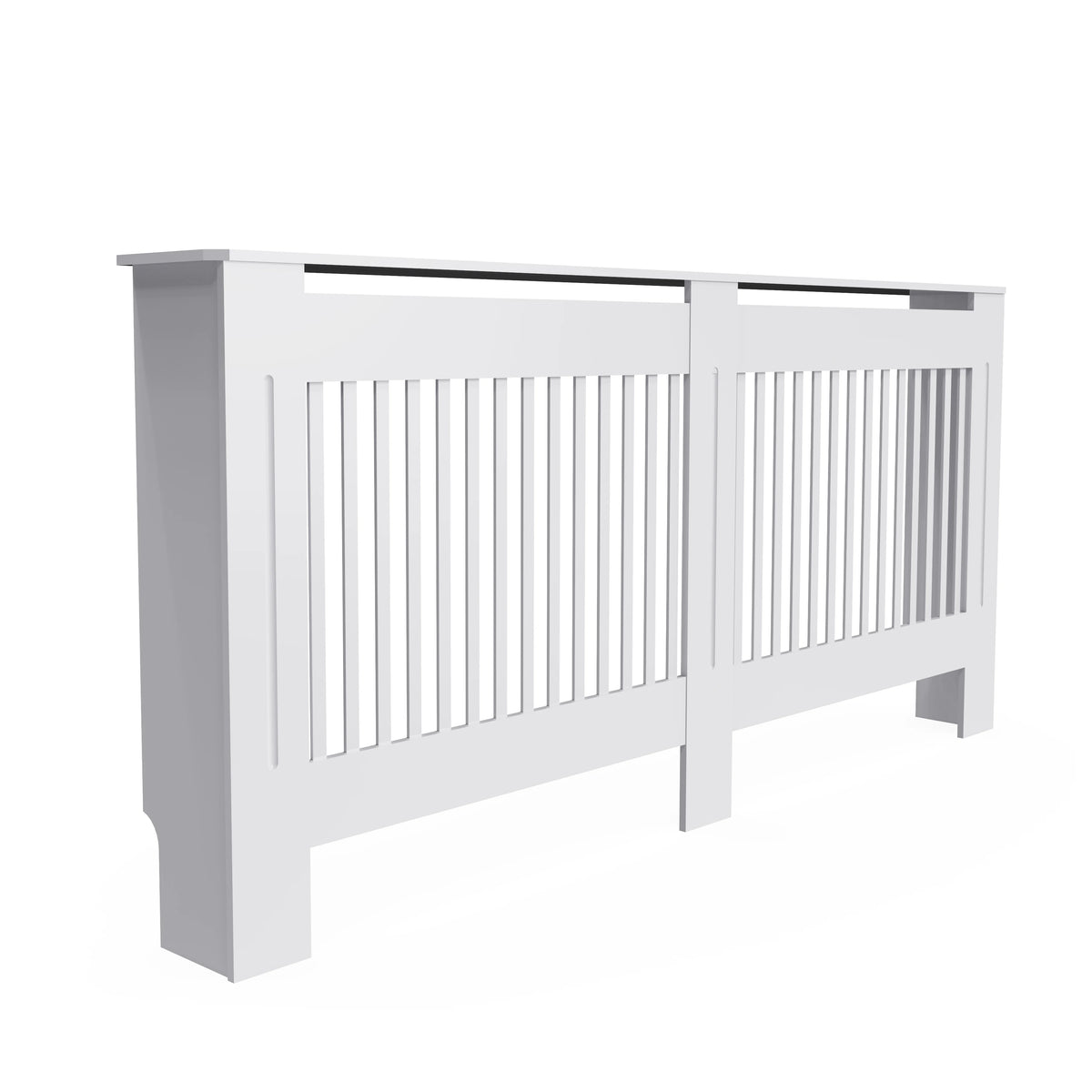 Modern Wood Radiator Cover Cabinet With Grill Shelf For Home