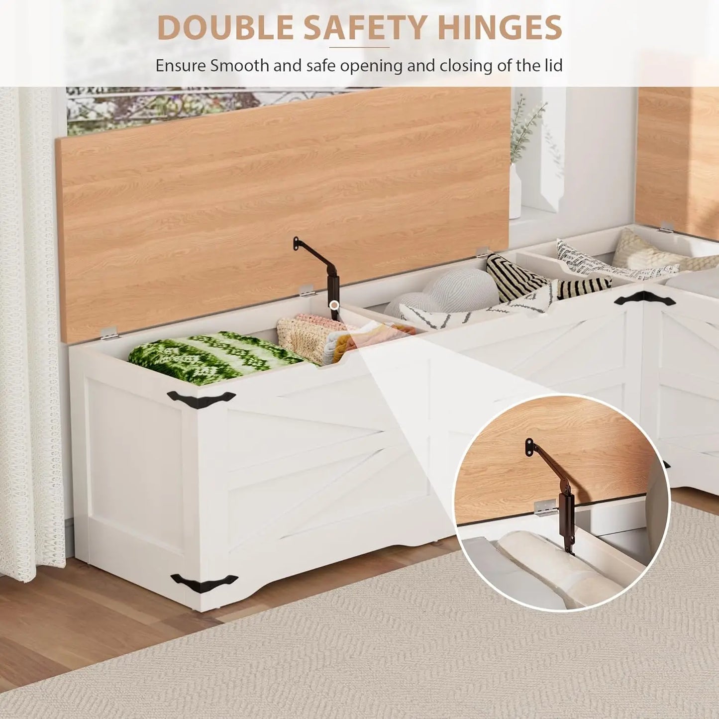 L Shape Kitchen Breakfast Nook Bench With Hidden Storage Farmhouse