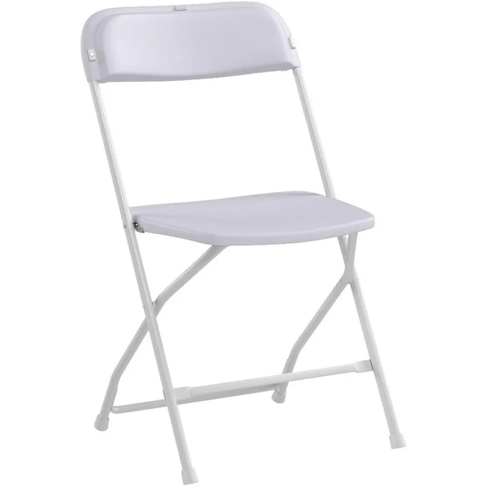 10 Pack Folding Chairs Portable Stackable For Events Office Weddings