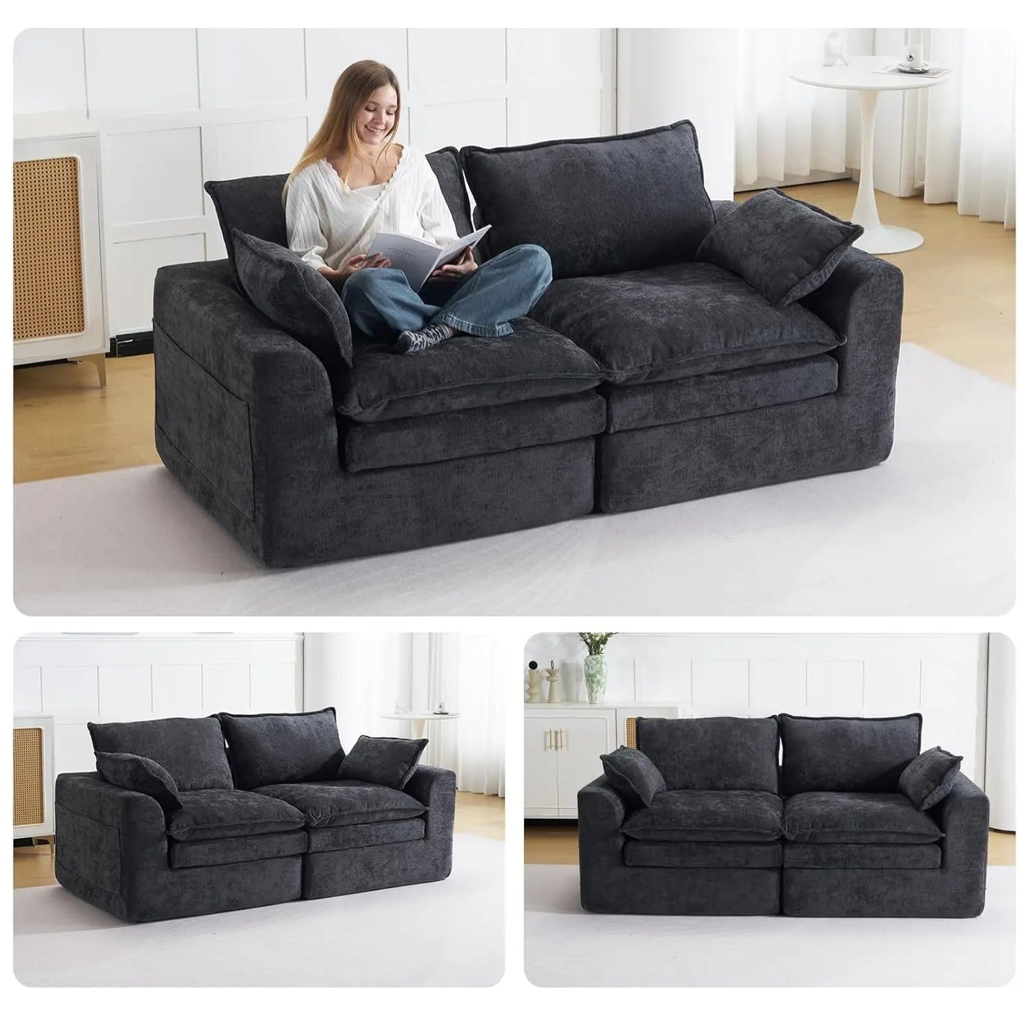 Cloud Modern Modular Sectional Sofa For Living Room
