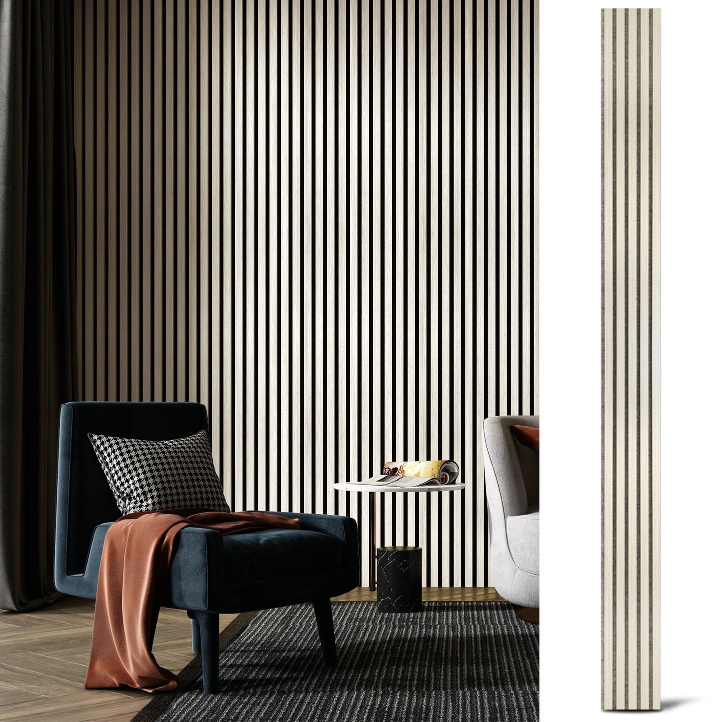 Art3d Wood Slat Acoustic Panels For Noise Reduction