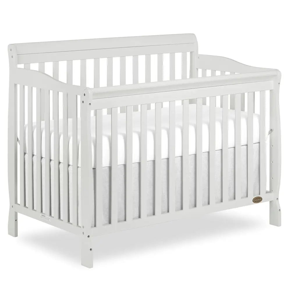 4 In 1 Convertible Crib Greenguard Gold Certified Mattress Height Options