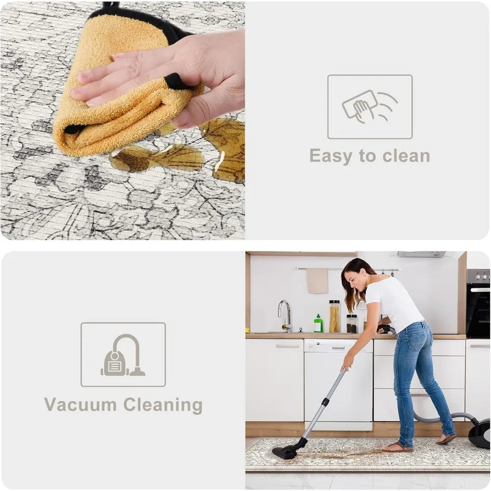 NBVCX Cushioned Anti Fatigue Kitchen Mats Set Of 2