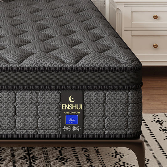 Gel Memory Foam Hybrid Mattress With Pocket Springs For Support