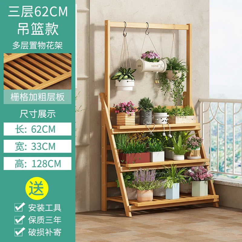 Modern Bamboo Wood Organizer Shelf for Hallway and Living Room