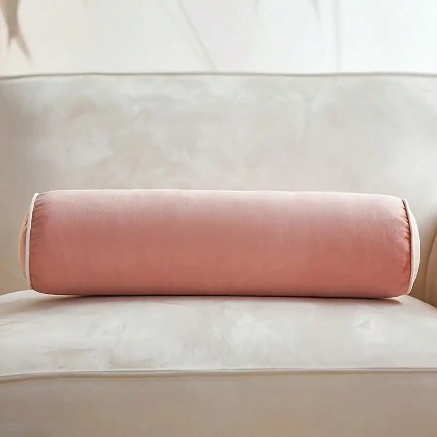 Cylindrical Long Strip Pillow Sleep Support With Polyester Microfiber Fill