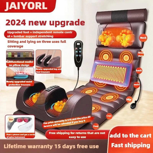 JAIYORL Full Body Massage Mattress With Heating Control