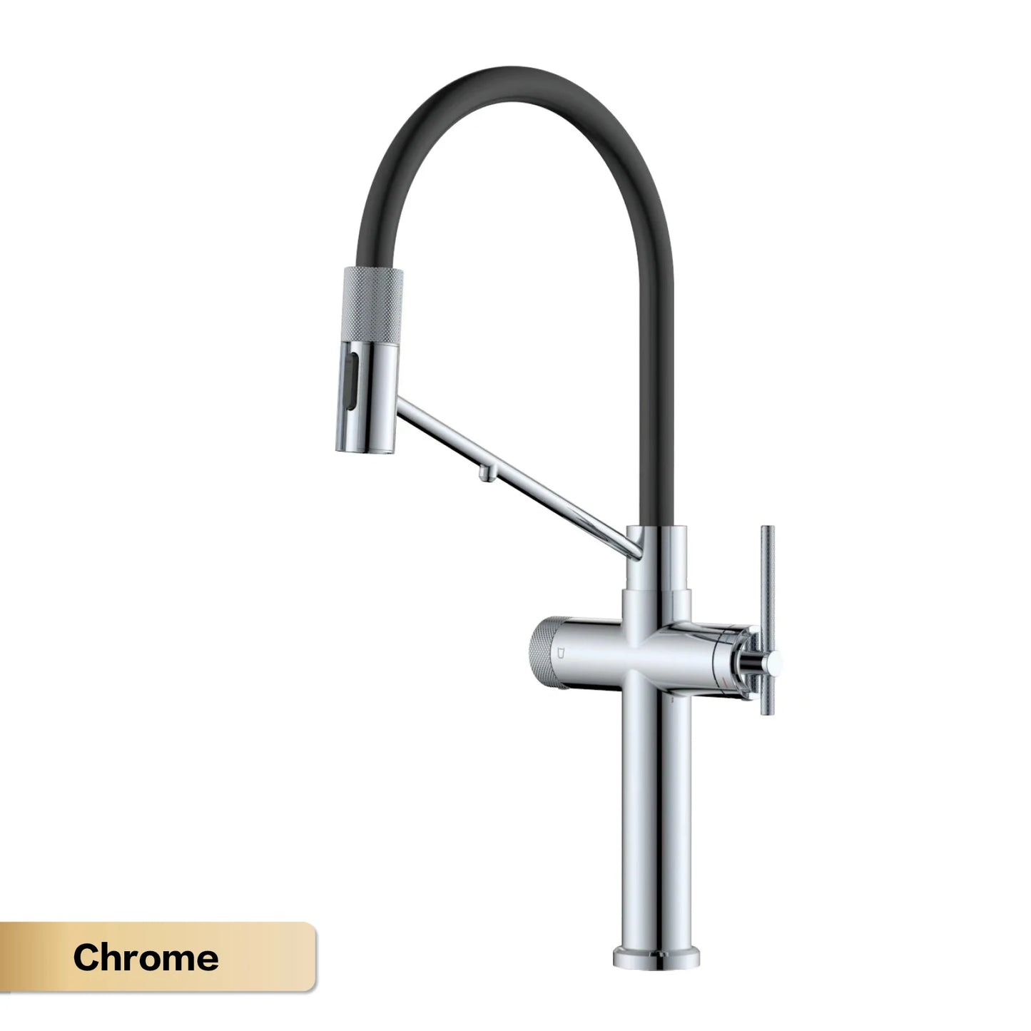 Aitana Pull Out Kitchen Faucet Three Function Hot Cold Water