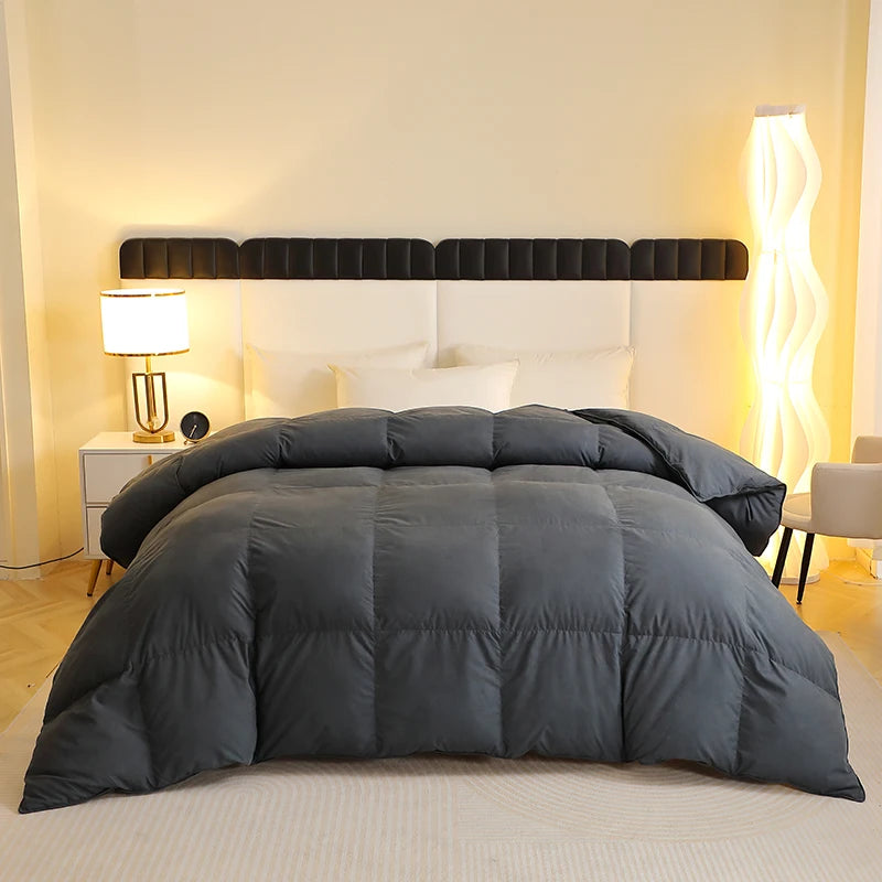 EasYum Duck Feather Quilted Comforter 100 Percent Duck Feather