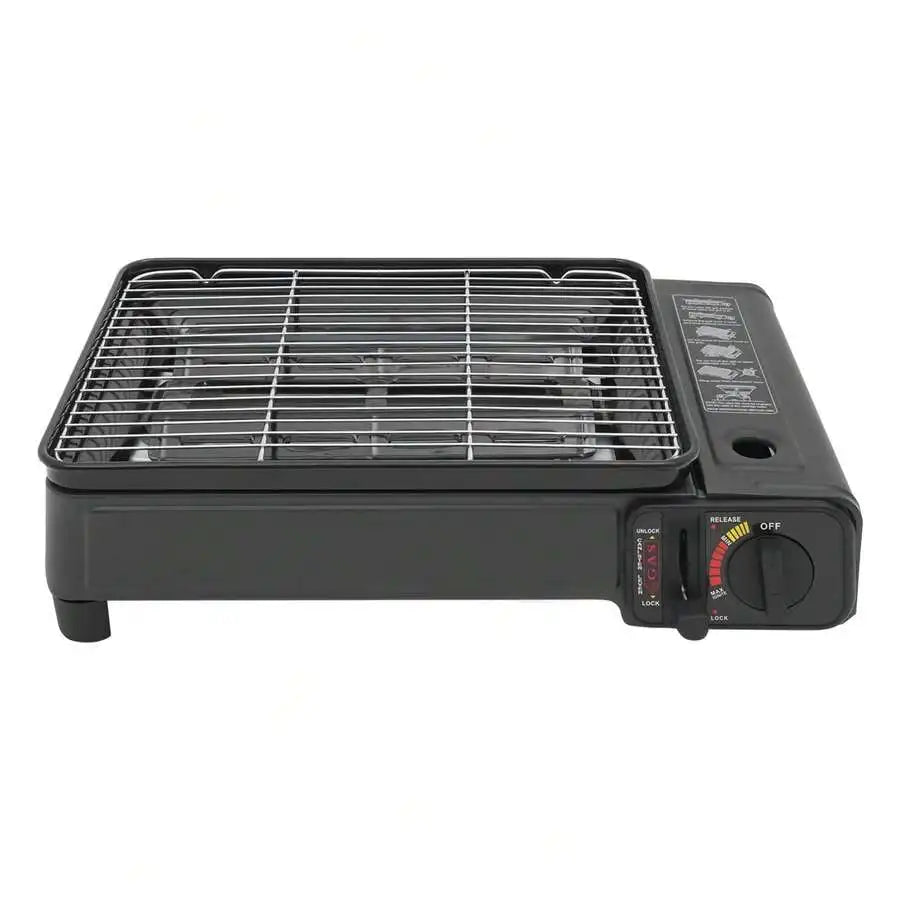 XMSJ Portable Gas Barbecue Stove for Camping Tabletop with Case
