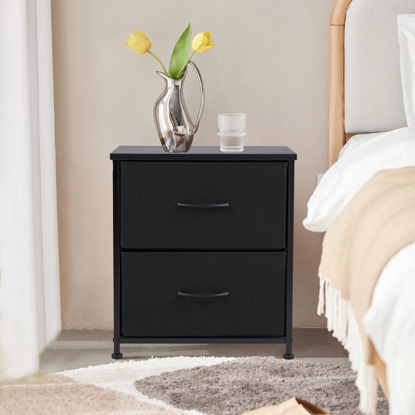 MCQ Fabric Drawer Set For Living Room Cabinet Organizer