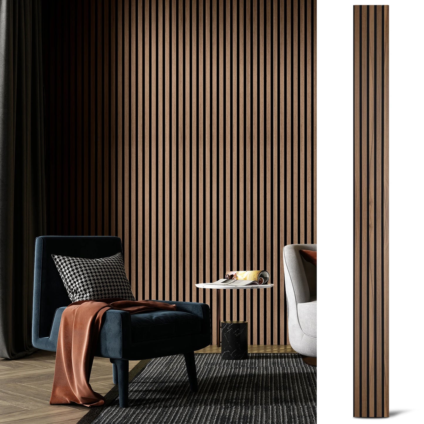 Art3d Wood Slat Acoustic Panels For Noise Reduction
