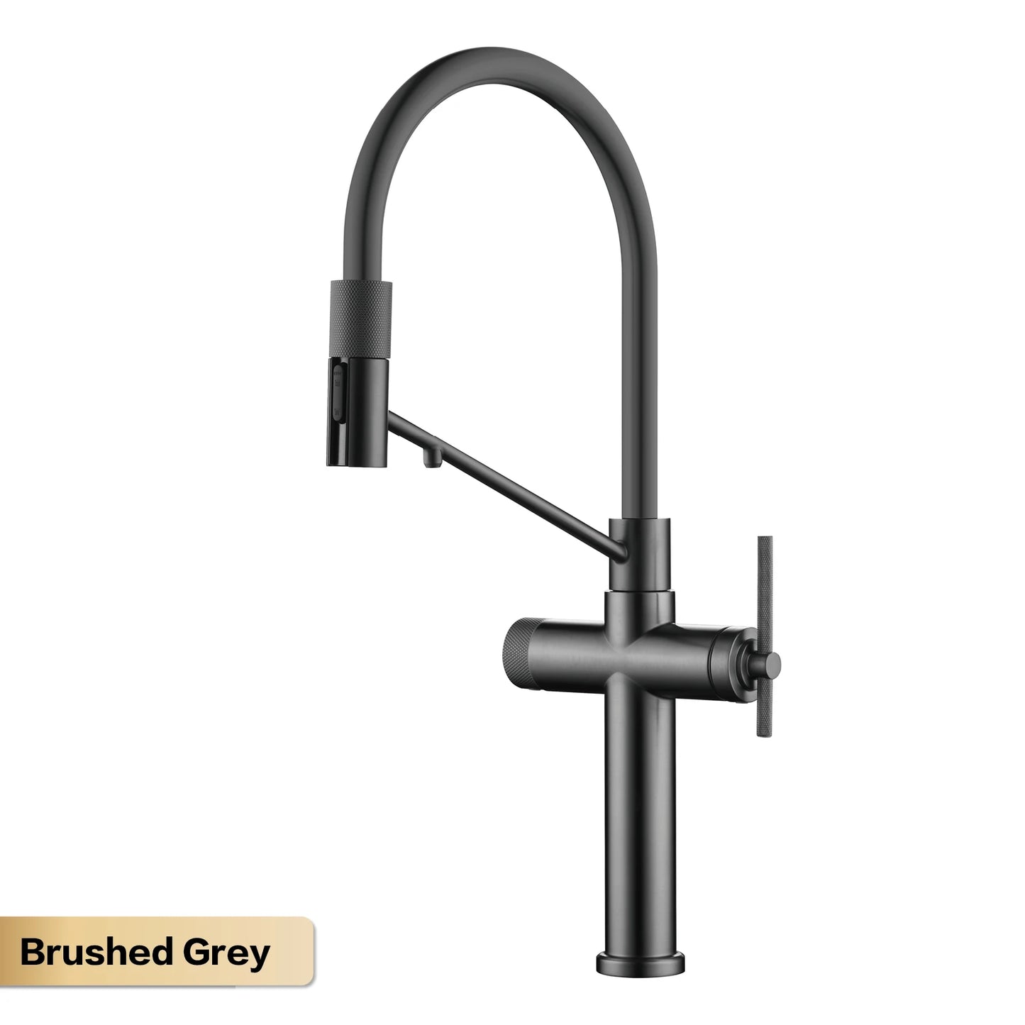 Aitana Pull Out Kitchen Faucet Three Function Hot Cold Water
