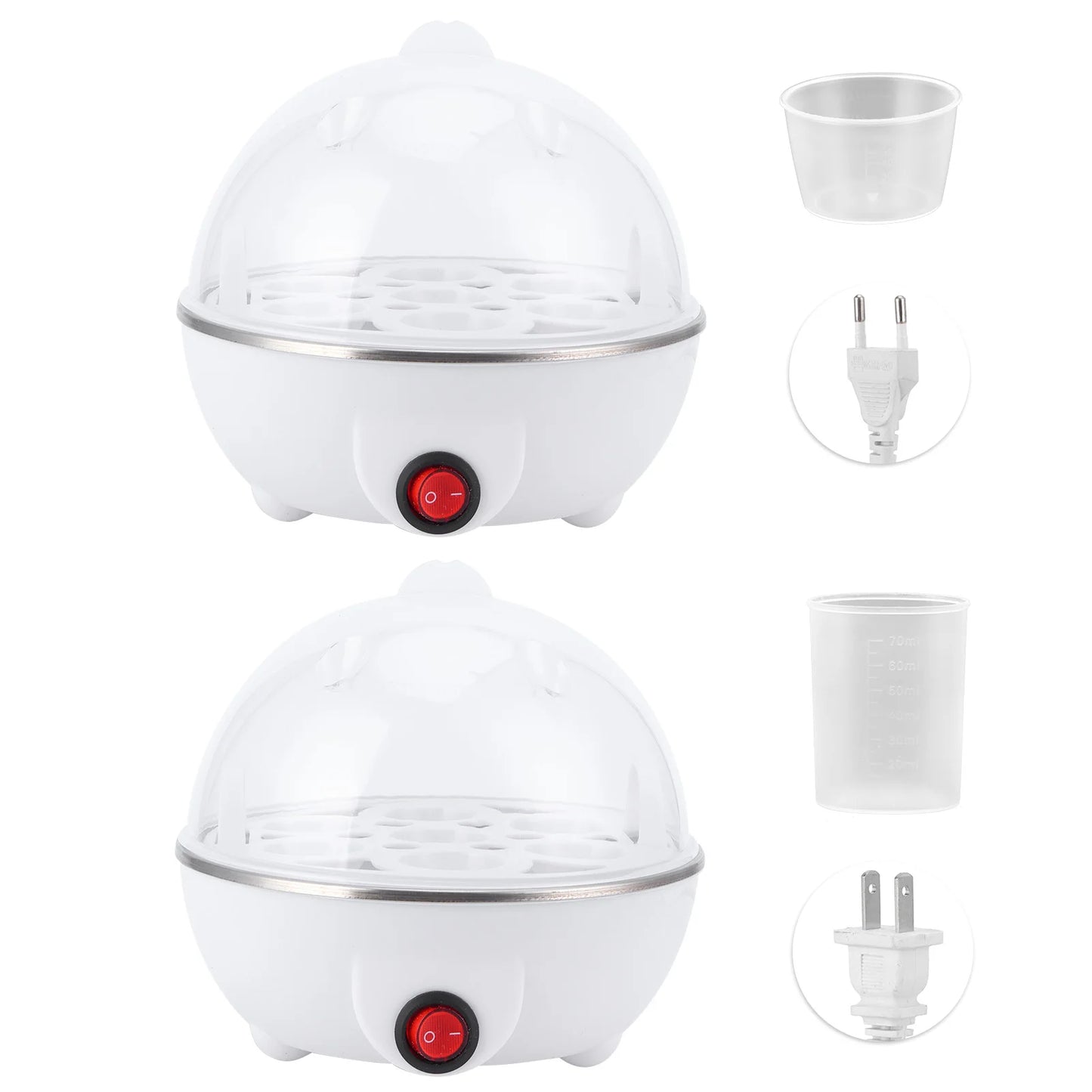 Romellar Egg Boiler Multifunctional Egg Cooker Poacher For Kitchen Use