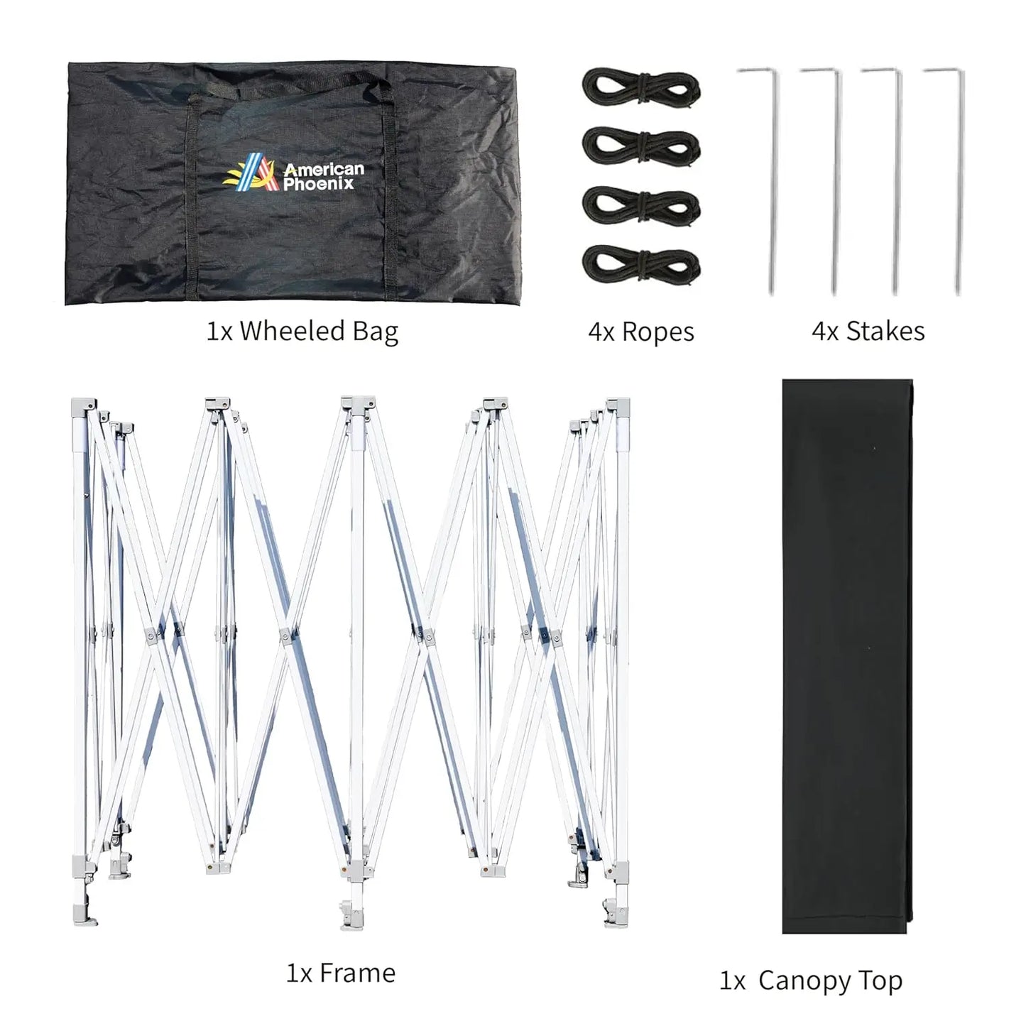 Canopy Tent Pop Up Portable Heavy Duty Outdoor Market Shelter