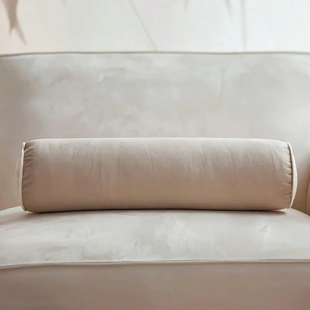 Cylindrical Long Strip Pillow Sleep Support With Polyester Microfiber Fill
