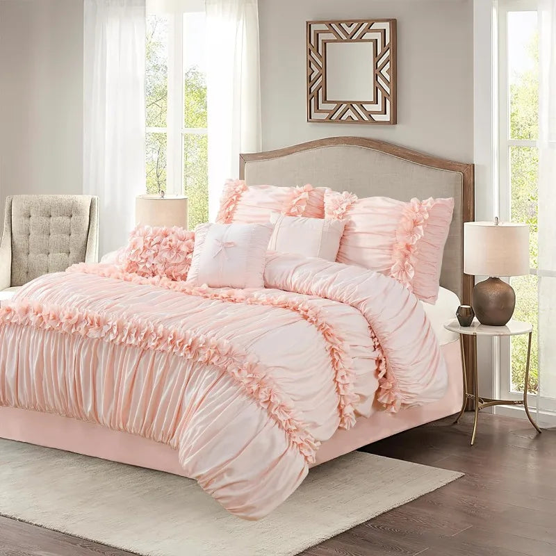 French Country Comforter Set Bed In A Bag With Down