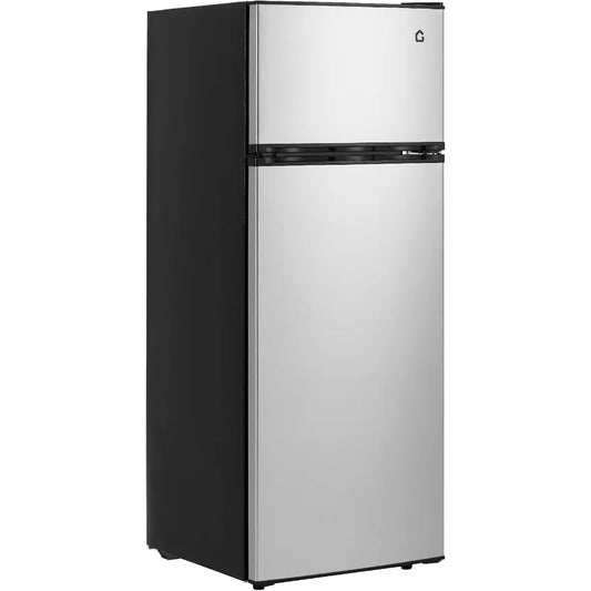MDNG Two-Door Compact Energy-Efficient Mini Refrigerator for Dorm