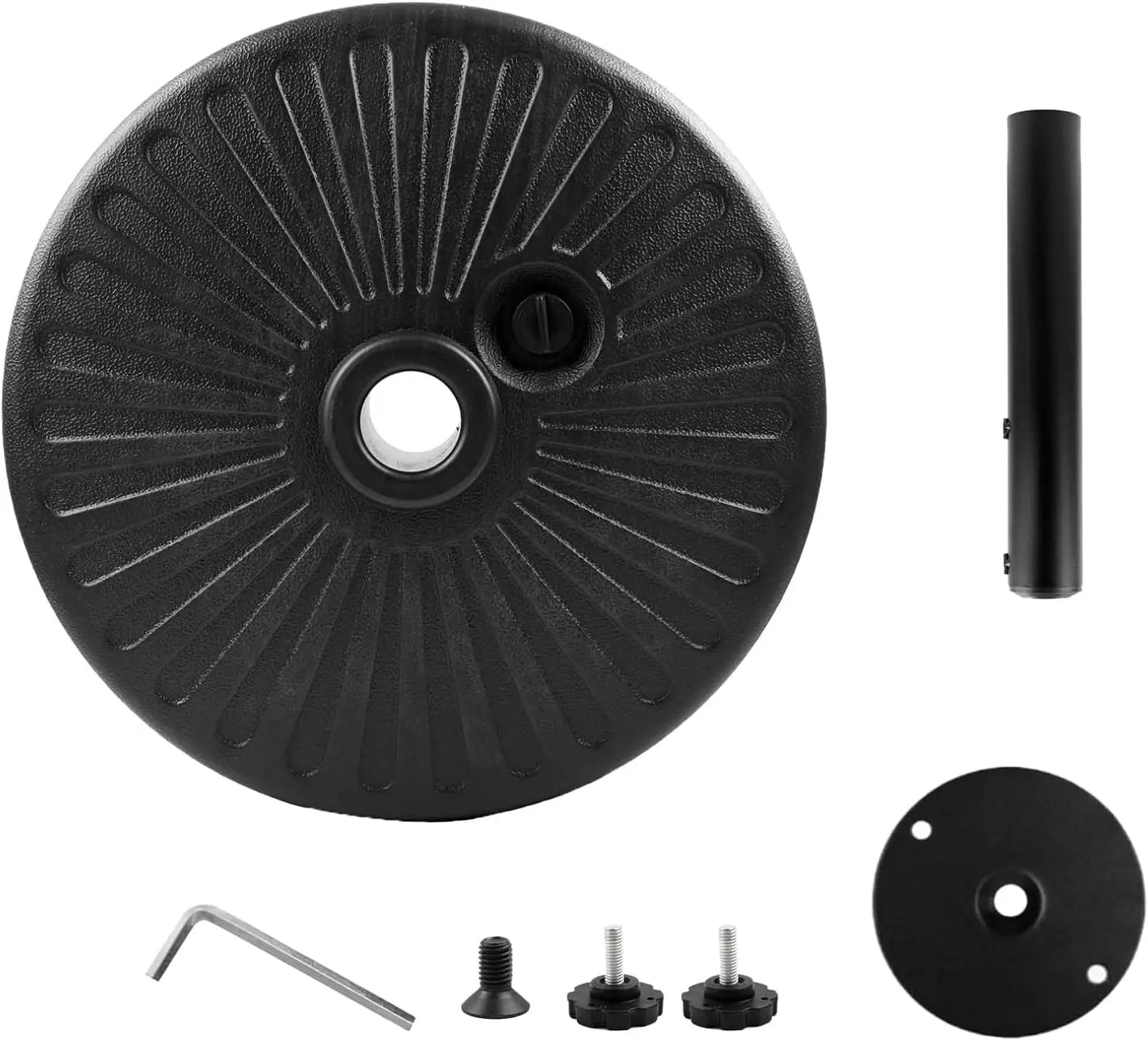 Outdoor Umbrella Weighted Base Anti Wind Sand Water Fillable Anchor Stand