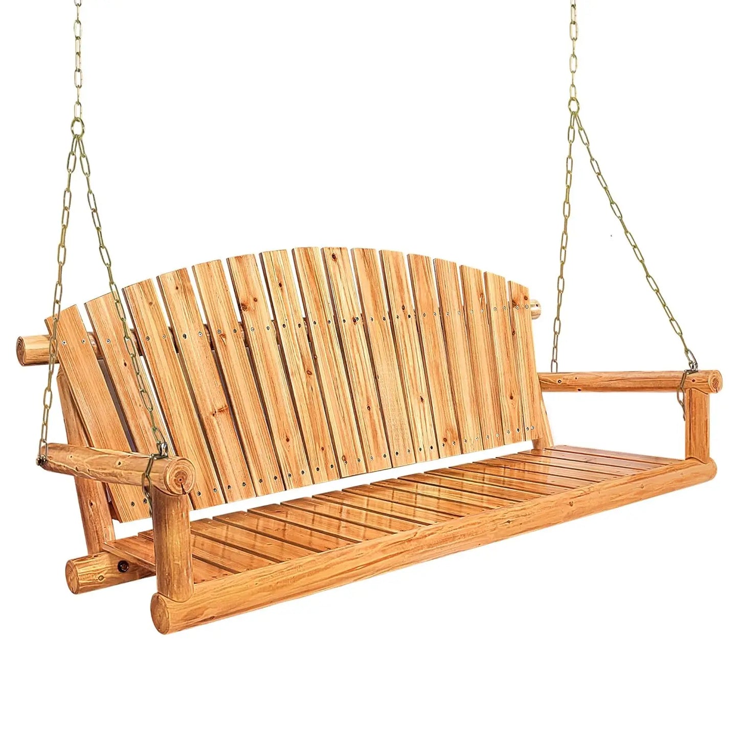 Outdoor Porch Swing 2 Seat Bench For Garden Patio Backyard