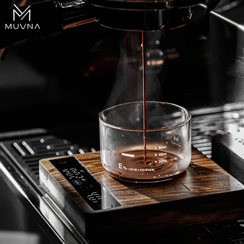 Muvna Digital Coffee Scale For Espresso High Precision Rechargeable