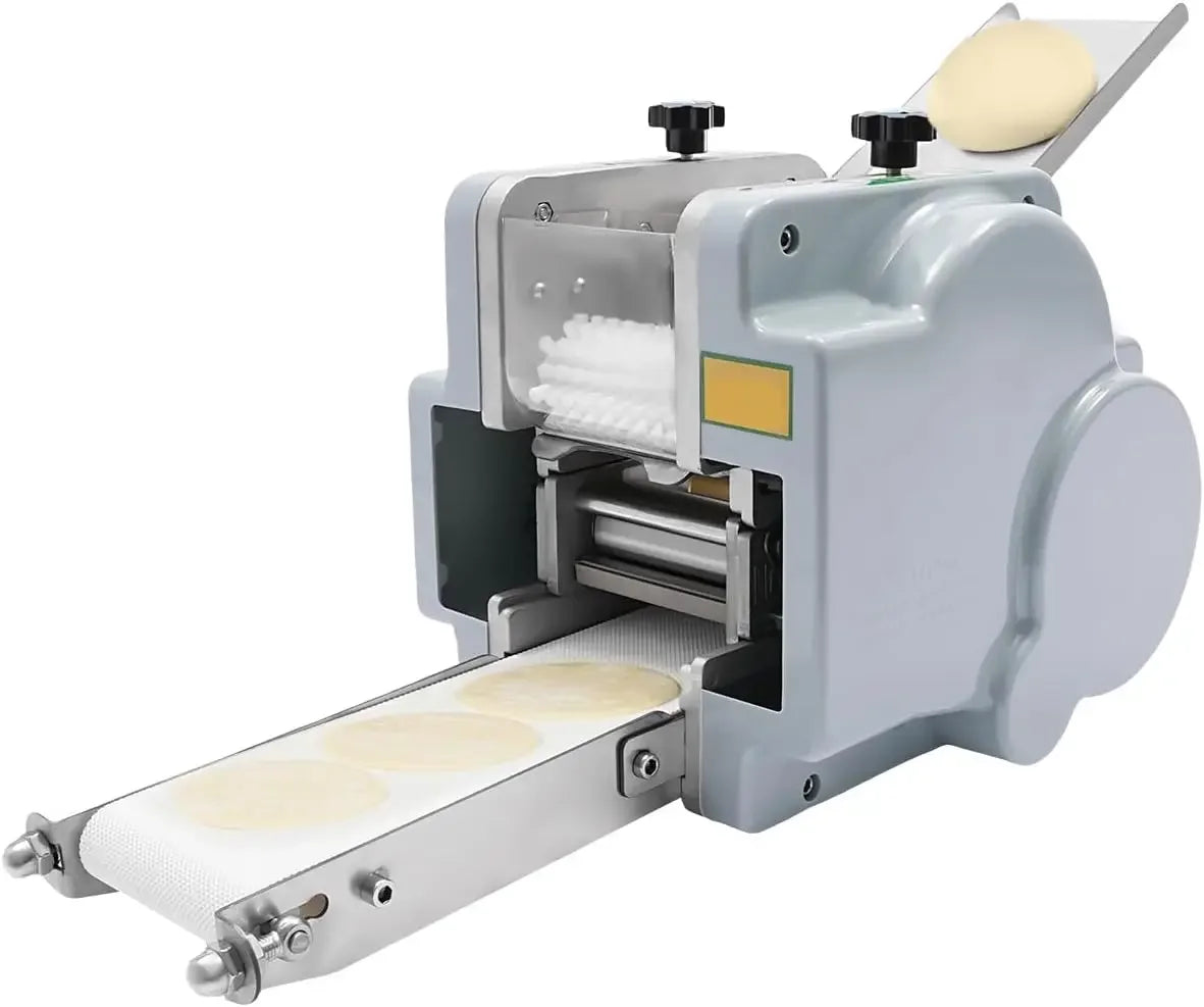 Automatic Dumpling Wrapper Maker Electric Dough Roller 140W 110V