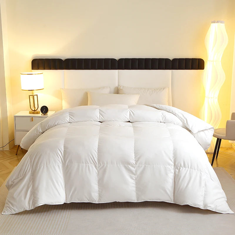 EasYum Duck Feather Quilted Comforter 100 Percent Duck Feather