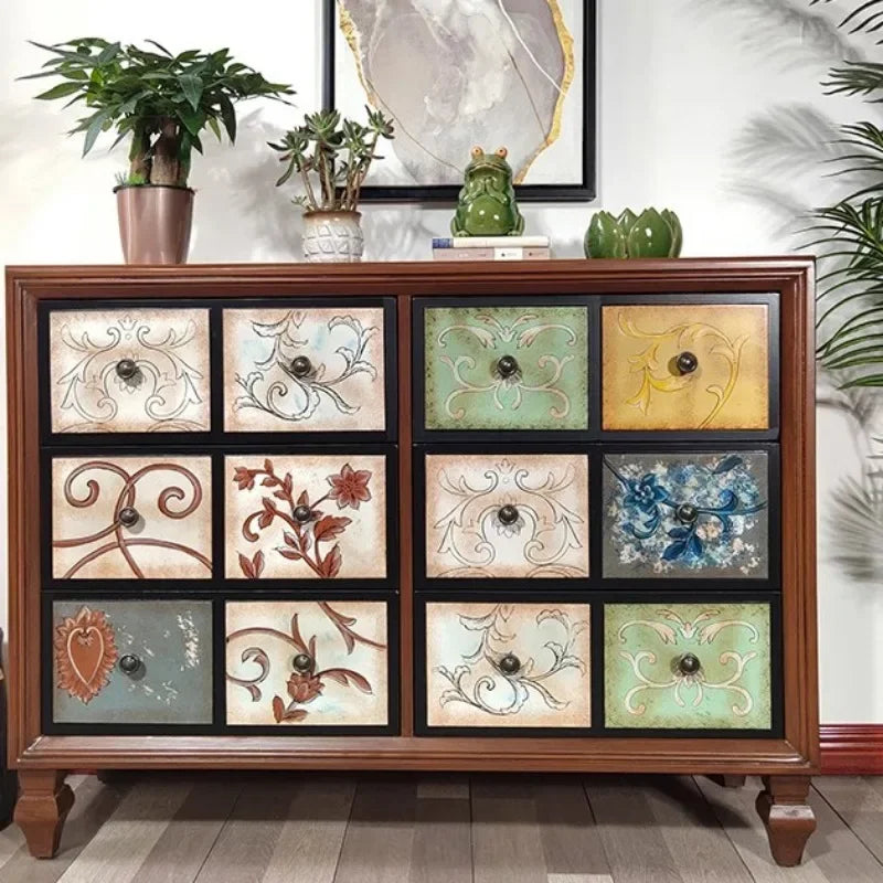 DUTRIEUX Craft Organizer Storage Cabinet For Home Organization