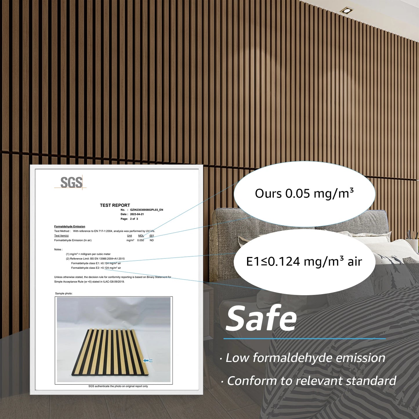 Art3d Wood Slat Acoustic Panels For Noise Reduction