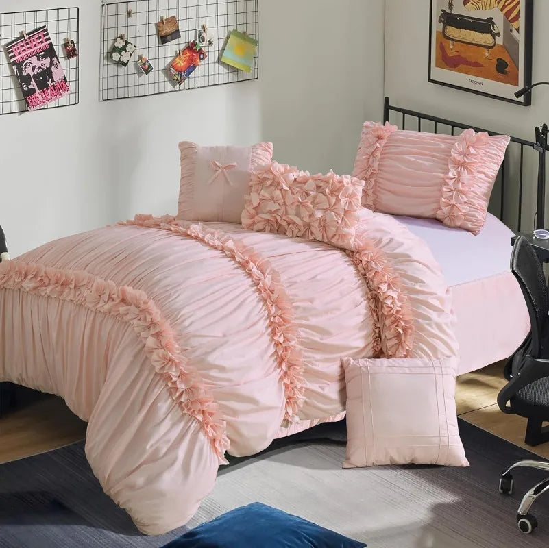 French Country Comforter Set Bed In A Bag With Down