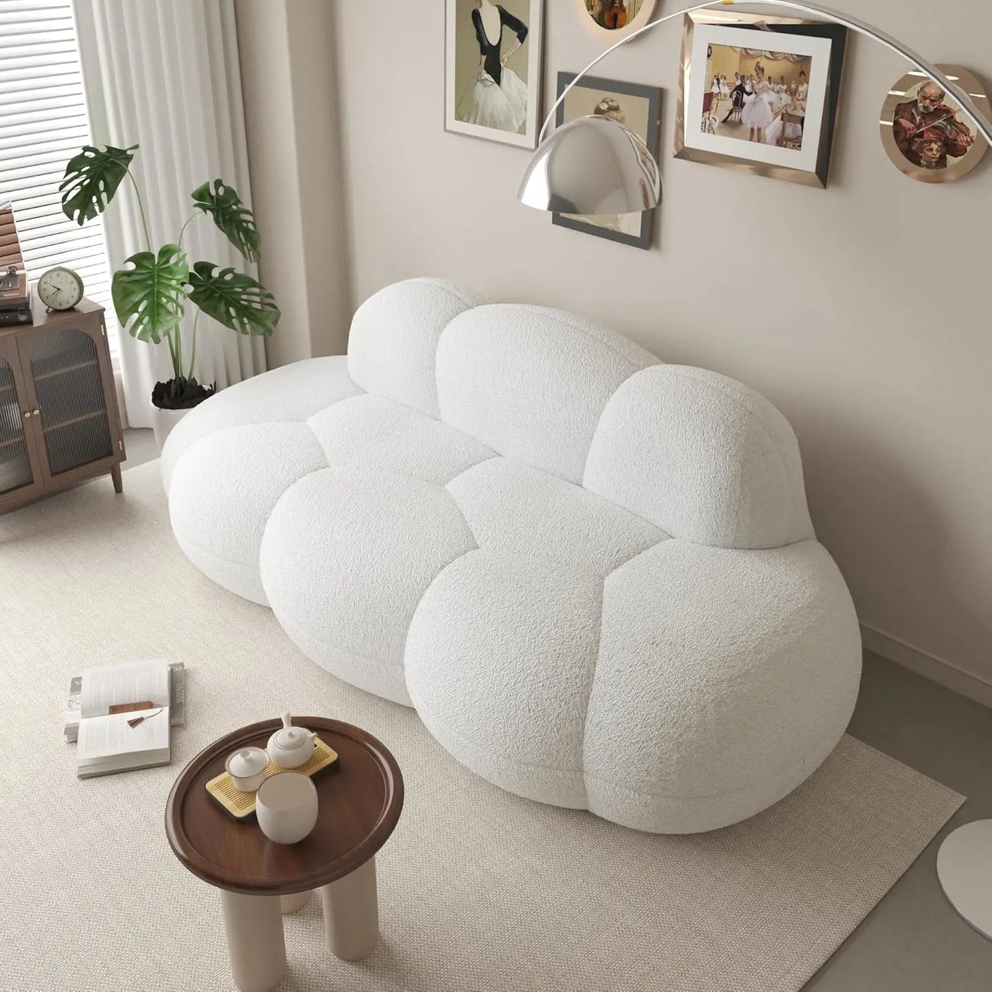 Cloud Shaped Floor Sofa For Living Room