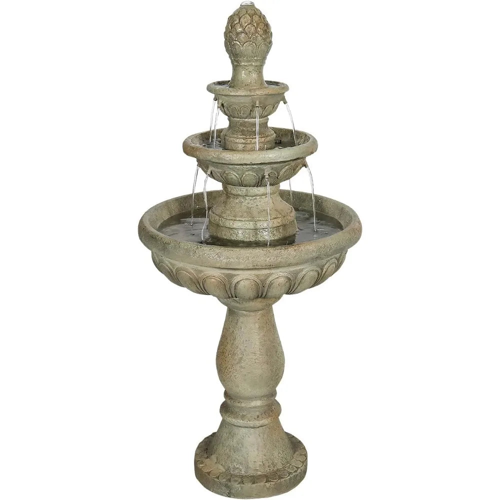 Sunjet Concrete Outdoor Water Fountain Garden Patio