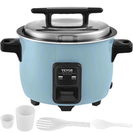 VEVOR Rice Cooker With Aluminium Nonstick Inner Pot Keep Warm