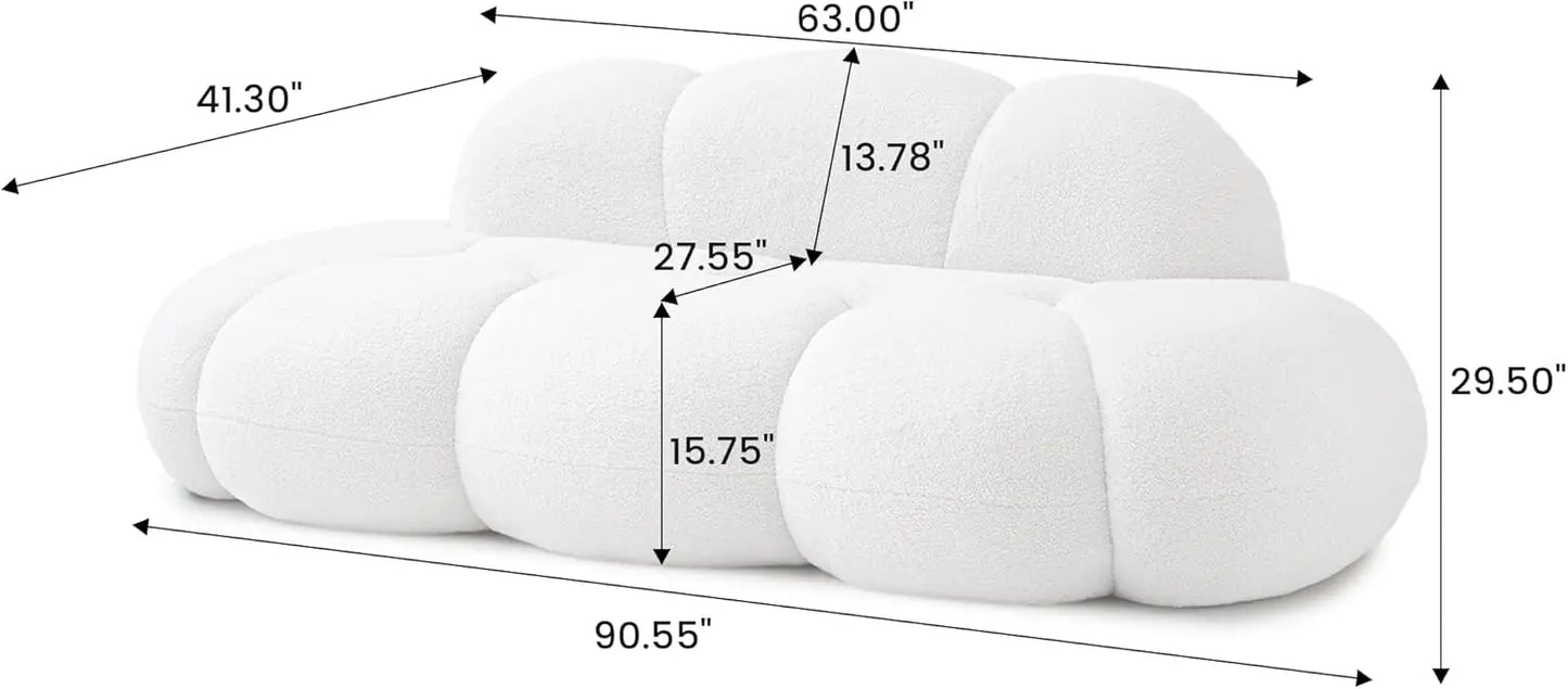 Cloud Shaped Floor Sofa For Living Room