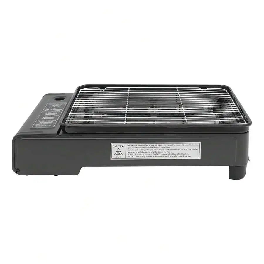 XMSJ Portable Gas Barbecue Stove for Camping Tabletop with Case