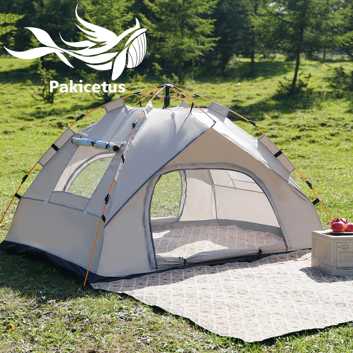 Pakicetus Auto Tent Sunshade All Weather Quick Setup 60 Second