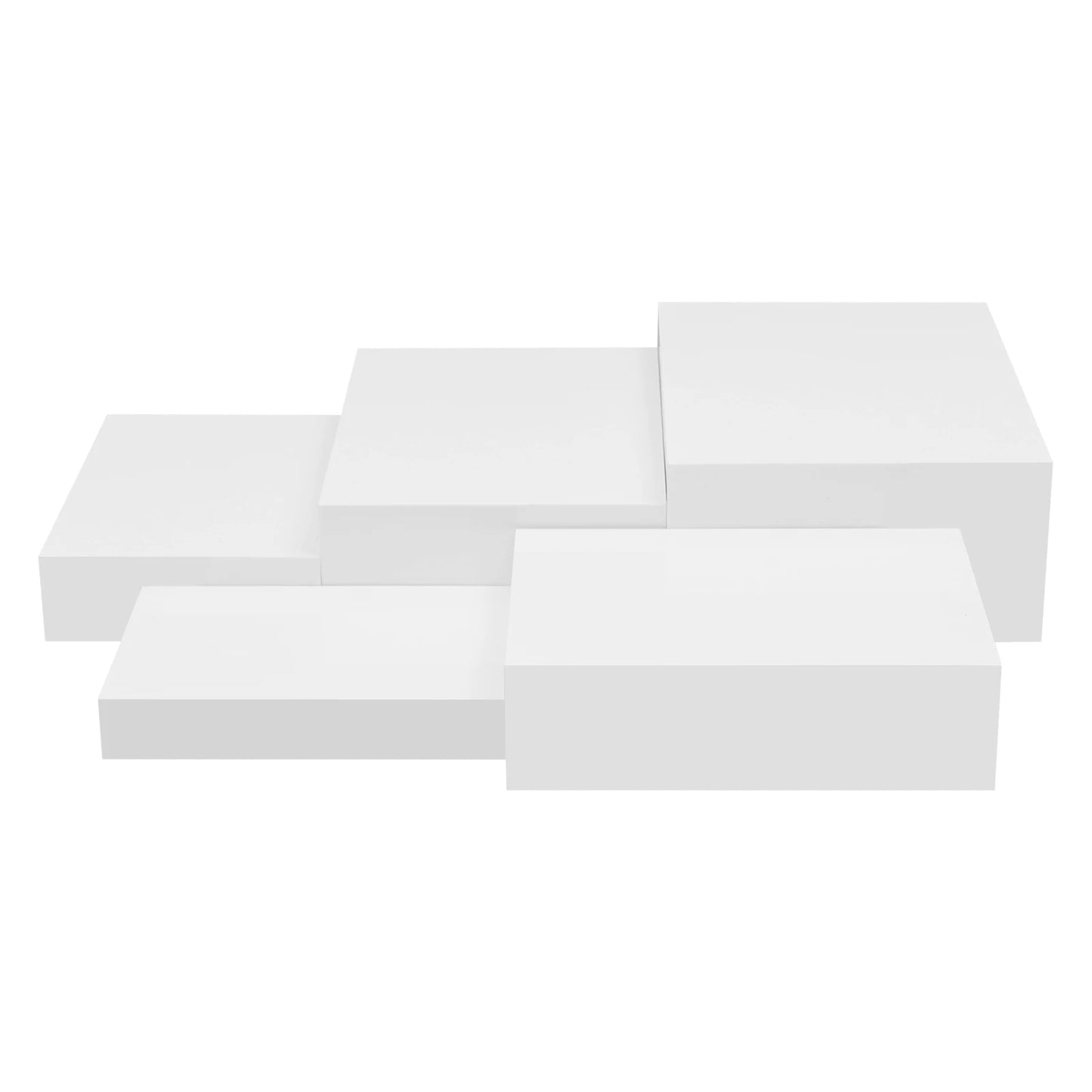 Acrylic Buffet Risers Set For Display And Table Use